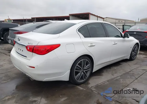 2017 Infiniti Q50 3.0T Sport z USA, uszkodzony, nr VIN JN1EV7APXHM731392